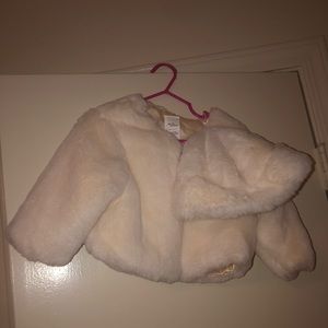 Faux fur coat